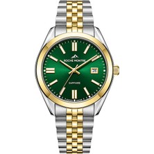 Roche Montre RMG6008-05 Quartz Çelik Gri-Altın Rengi Safir 41 mm Erkek Kol Saati