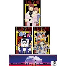 Marmara Çizgi Liar Game 2-3-4. Ciltler Manga Seti - Genç Kitap Ayraç Hediyeli