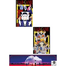 Marmara Çizgi Liar Game 3-4. Ciltler Manga Seti - Genç Kitap Ayraç Hediyeli