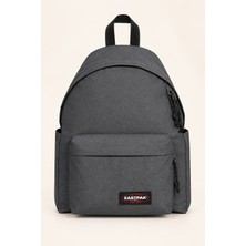 Eastpak Day Pak'r Unisex Sırt Çantası Siyah Gri Laptop Bölmeli Geniş Hacimli Günlük Okul Çantası