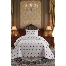 Çt Çeyizci Tekstil Tek Kişilik Yatak Örtüsü 160X230CM + 1 Adet Yastık