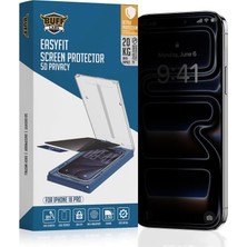 Buff iPhone 18 Pro 5d Privacy Easyfit Ekran Koruyucu