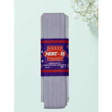 Ak Tuhafiye 0.8 mm Paça-Bel-Etek-Eşofman Lastiği Yassı Beyaz 10 Metre