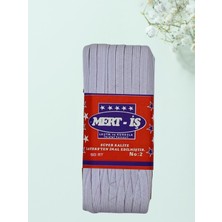 Ak Tuhafiye 1 cm Paça-Bel-Etek-Eşofman Lastiği Yassı Beyaz 50 Metre