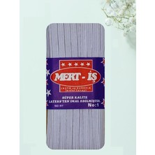 Ak Tuhafiye 0.8 mm Paça-Bel-Etek-Eşofman Lastiği Yassı Beyaz 50 Metre