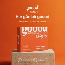Goood Nutrition Goood Ginger Bağışıklık Destekleyici Bitkisel 24'lü Pastil (Zencefil, Zerdeçal, C Vitamini)