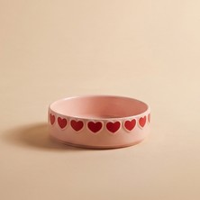 Karaca Sweetheart Kalp Detaylı Çerezlik 10 cm Pembe