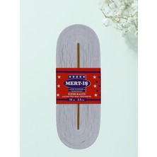 Ak Tuhafiye 2.5 cm Paça-Bel-Etek-Eşofman Lastiği Beyaz 10 Metre