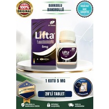 Palvin LIFTA5MG  28'li 1 Kutu Orijinal Garantili Kuvvetlendirici Güclendirici Performansarttıcı_erkeklerözel LIFTA_LIFTA_VIEGRA_VIAGRA_LEVITRA_HAP_TABLET_5MG
