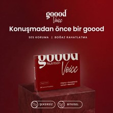 Goood Nutrition Goood Voice Boğaz Rahatlatıcı Bitkisel 24'lü Pastil (Ses Koruma & Nemlendirme)