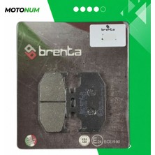MOTONUM Kawasaki Kx 125 (1989 1994) Arka Fren Balata Brenta MTN13296