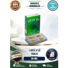Palvin LIFTA20MG_HAP 1 Kutu 4'lü 20MG Orijinal_istekarttrıcı_performans_garanti_bandrollü Erkeközel Destekleyici LIFTA_VIAGRA_CIALIS_20MG_5MG_HAP_TABLET