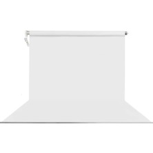 HS Stüdyo Teknik 65X120CM Beyaz Fon Perdesi Seti