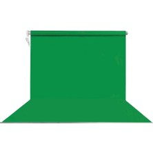 HS Stüdyo Teknik 65X120CM Greenbox Yeşil Fon Perdesi Seti