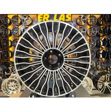 Rc Jant 4 Adet RC-464 8*18 5*112 ET35 Black Mack Jant Yenilenmiş (Takım)