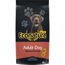 Econature Plus Somonlu 15 kg Yetişkin Kuru Köpek Maması