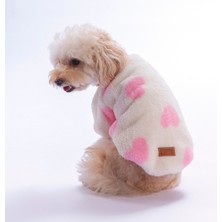 Pawstar Cortina Sweet Sweat Peluş Köpek Kıyafeti Kedi Kıyafeti Köpek Sweati
