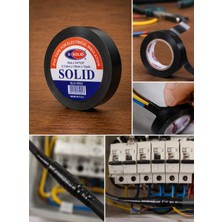 Büyük Shopping 10 Adet Elektrik Izole Bant Siyah