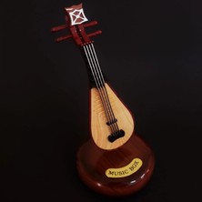 Pileli Store Saz Tasarımlı Dekoratif Müzik Kutusu