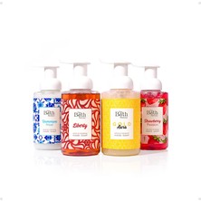 The Bath Factory Köpük Sabun Seti 4'lü (Liberty+Hamam+Gold Aura+Çilek)