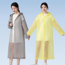 Munico 3 Adet Eva Uzun Yağmurluk Tek Kullanımlık Olmayan Fırtına Önleyici Yetişkin Taşınabilir Unisex