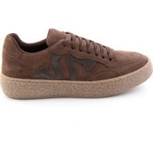 Bambi Kahve Süet  Kadın Sneaker K01791073872