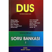 Yurtmim Yayıncılık Diş Hekimliği Uzmanlık Sınavı -2 (Dus) Murat Aydın 278 Sayfa Türkçe Eğitim Kitabı