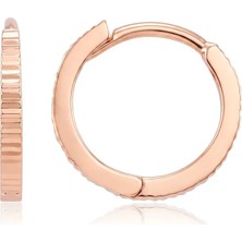 Arpaş Rose Altın Halka Küpe