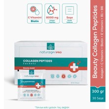 Naturagen Pro Beauty Assist Collagen Peptides Hidrolize Kolajen 30 Saşe | Biotinli | Yeşil Elma Aromalı