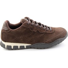 Bambi Kahve Süet Hakiki Deri Kadın Sneaker K01753516102