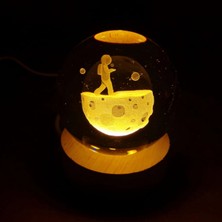 Pileli Store Astronot Cam Küre