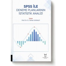 Spss ile Deneme Planlarının Istatistik Analizi