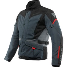 Dainese Daınese Cek Tempest 3 D-Dry Ebony Black Lava-Red - Beden 46