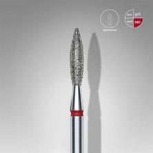 Staleks Pro Elmas Alev Freze Kırmızı FA10R023/10