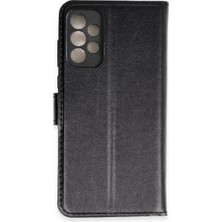 Eco Port Fa Aksesuar Samsung Galaxy A23 Kılıf Trend S Plus Kapaklı Kılıf - Siyah