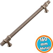 Nzb Mobilya Çekmece Mutfak Dolabı Dolap Kulpları Kulpu Kulpları Bronz Metal Kulp 160 mm - 16 cm