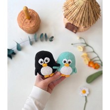Design By Oykum 2'li Amigurumi Oyuncak Penguenler Uyku Arkadaşı