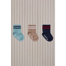 U.s. Polo Assn Erkek Bebek Çorap USB2200 Su Yeşili