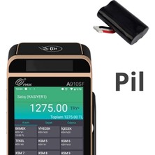 Pax A910SF Uyumlu B910SF Lityum Pil