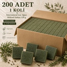 Dermolive Internatural Çay Ağacı Bitkisel Sabun 120 G - 200 Adet (1 Koli)