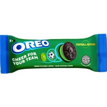 Oreo Football Edition Biscuits With Green Colored Creme 35.5g