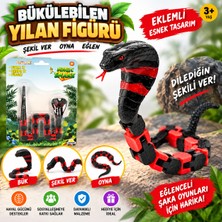 Trust Store Bükülebilen Kıvrılabilir Yılan Figürü Eklemli Esnek Oyuncak Eğlenceli Şaka ve Oyun Seti