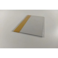 Damga Market Pvc Yapışkanlı V Tipi Raf Etiketlik 10 cm x 10 cm - 50,li Paket - PR-100100