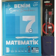 Eser Benim Hocam Maarif  Model 2027 Baskı 7.  Sınıf Matematik  Soru Bankası+ Rotrıng   Kalem Seti+Not Defteri
