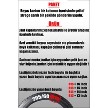 FRWY Renault 4 Adet Jant Kapağı 15" Inç Gri ( Clio 4 5 Symbol Megane Kangoo Fluence Taliant Express Brodway ) FW012