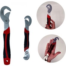 Pileli Store Çok Fonksiyonlu Ergonomik  Ayarlanabilir Büyük Küçük Akıllı Pense Anahtar 2li Set