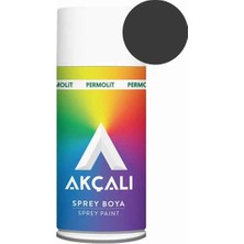 Akçalı Sprey Boya Mat Siyah RAL526, 400ML