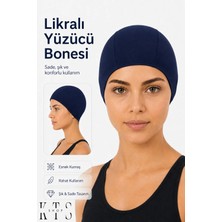 Likralı Bez Yüzücü Bonesi – Deniz & Havuz Için Esnek, Rahat, Hızlı Kuruyan Spor Bone