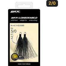 Bkk Lone Diablo Bt- Black Bucktail Olta Iğnesi
