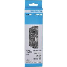 Shimano CN-M6100 (Deore) 12'li Zincir // 116 Baklalı (Quick-Link)
